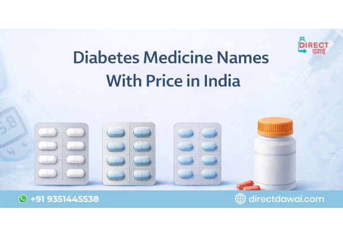 List of Diabetes Medicine With Price in India